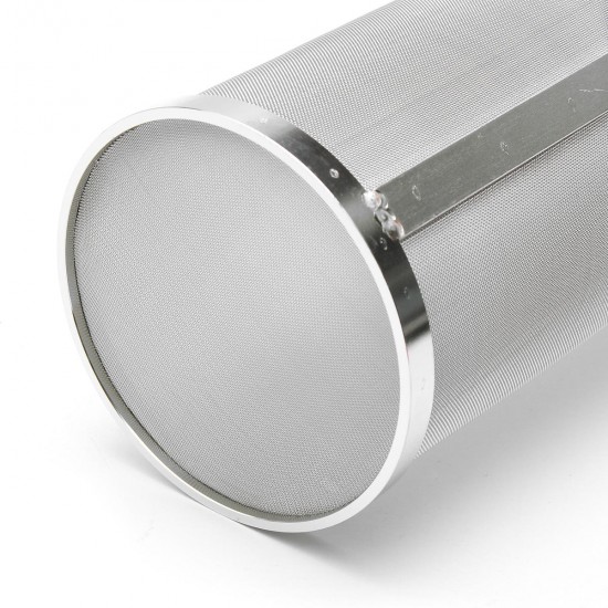 100x250mm Home Brew Beer Hop Filter Stainless Steel Strainer Pellet Mesh 400 100x250mm Home Brew Beer Hop Filter Stainless Steel Strainer Pellet Mesh 400