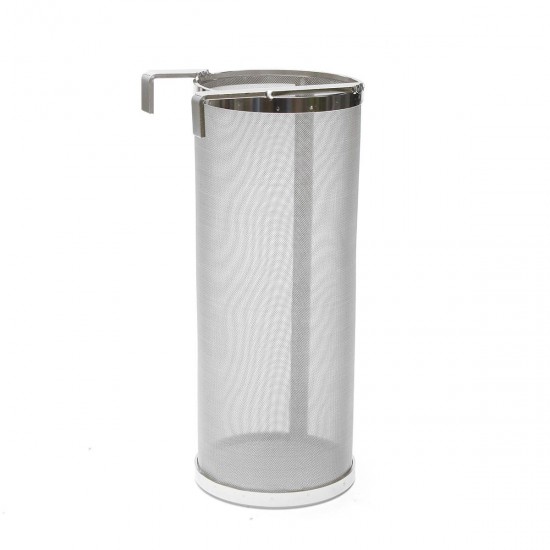100x250mm Home Brew Beer Hop Filter Stainless Steel Strainer Pellet Mesh 400 100x250mm Home Brew Beer Hop Filter Stainless Steel Strainer Pellet Mesh 400