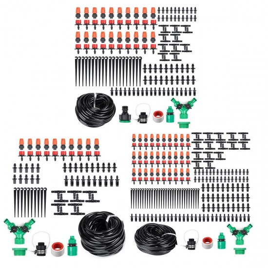 10/20/25m Micro Water Drip Irrigation System Kit Auto Watering Plant Home Garden 10/20/25m Micro Water Drip Irrigation System Kit Auto Watering Plant Home Garden