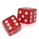 10PCS 19mm Acrylic Gaming Dice Standard Six Sided Die 5 Colors