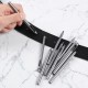 10PCS Drilling Leather Punching Tools Kit Belt Punches DIY Handmade Round Hollow