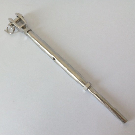 10Pcs 316 Jaw Swage Terminal Turnbuckle Cable Railing Marine Stainless Steel Tensioner 10Pcs 316 Jaw Swage Terminal Turnbuckle Cable Railing Marine Stainless Steel Tensioner