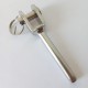 10Pcs 316 Stainless Steel Swage Fork Jaw End Terminal for Wire Rope Cable Deck Railing Tensioner 10Pcs 316 Stainless Steel Swage Fork Jaw End Terminal for Wire Rope Cable Deck Railing Tensioner