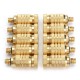 10Pcs 4mm Male Threaded Brass Misting Fogging Nozzle Spray Sprinkler Head Irrigation Cooling 10Pcs 4mm Male Threaded Brass Misting Fogging Nozzle Spray Sprinkler Head Irrigation Cooling