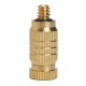 10Pcs 4mm Male Threaded Brass Misting Fogging Nozzle Spray Sprinkler Head Irrigation Cooling 10Pcs 4mm Male Threaded Brass Misting Fogging Nozzle Spray Sprinkler Head Irrigation Cooling