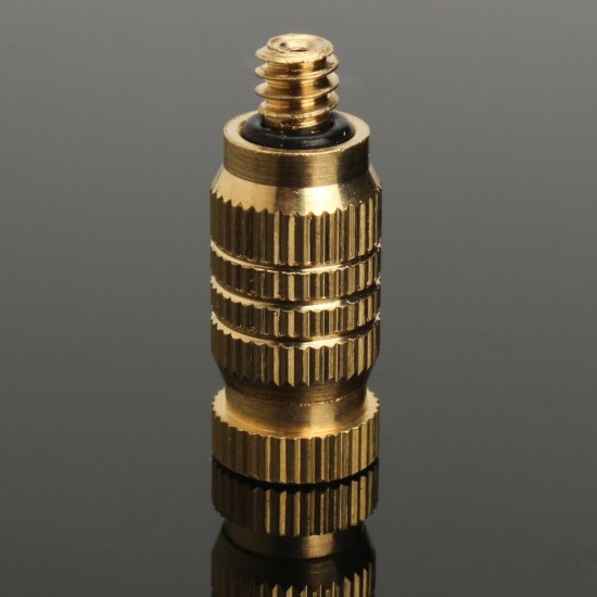 10Pcs 4mm Male Threaded Brass Misting Fogging Nozzle Spray Sprinkler Head Irrigation Cooling 10Pcs 4mm Male Threaded Brass Misting Fogging Nozzle Spray Sprinkler Head Irrigation Cooling