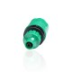 10Pcs Garden Water Quick Coupling 1/4 Inch Hose Quick Connectors Garden Irrigation Pipe Connectors PVC Watering Tubing Fitting