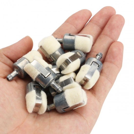 10Pcs Gas Fuel Filter Pickup Replacement Fit for Homelite Echo Husqvarna Stihl Pouland Chainsaws