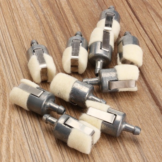 10Pcs Gas Fuel Filter Pickup Replacement Fit for Homelite Echo Husqvarna Stihl Pouland Chainsaws