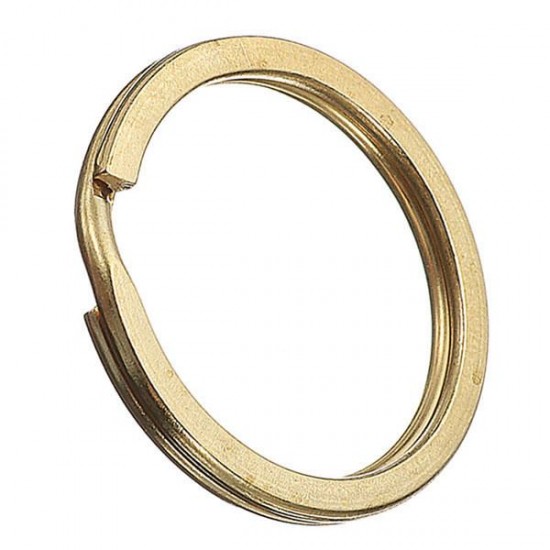 10Pcs Key O Ring Brass Pure Copper for Handmade Leather DIY Replacement 10Pcs Key O Ring Brass Pure Copper for Handmade Leather DIY Replacement