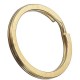 10Pcs Key O Ring Brass Pure Copper for Handmade Leather DIY Replacement 10Pcs Key O Ring Brass Pure Copper for Handmade Leather DIY Replacement