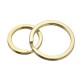 10Pcs Key O Ring Brass Pure Copper for Handmade Leather DIY Replacement 10Pcs Key O Ring Brass Pure Copper for Handmade Leather DIY Replacement