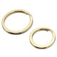 10Pcs Key O Ring Brass Pure Copper for Handmade Leather DIY Replacement 10Pcs Key O Ring Brass Pure Copper for Handmade Leather DIY Replacement