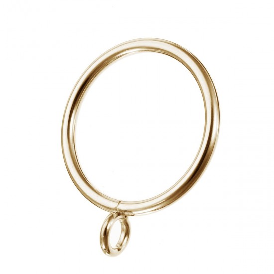 10Pcs Metal Curtain Rings Drapery Hanging Rings 3 Colors for 38mm Pole Rod