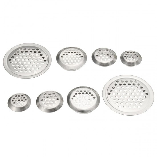 10Pcs Oblique Air Vent Opening Extractor Stainless Steel Mesh 19/25/35/53mm 10Pcs Oblique Air Vent Opening Extractor Stainless Steel Mesh 19/25/35/53mm