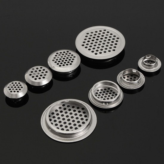 10Pcs Oblique Air Vent Opening Extractor Stainless Steel Mesh 19/25/35/53mm 10Pcs Oblique Air Vent Opening Extractor Stainless Steel Mesh 19/25/35/53mm