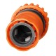 10Pcs Orange 3/4'' Garden Joiner Quick Connect Adapter Water Hose Pipe Washing 10Pcs Orange 3/4'' Garden Joiner Quick Connect Adapter Water Hose Pipe Washing