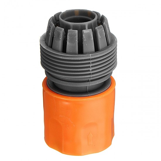 10Pcs Orange 3/4'' Garden Joiner Quick Connect Adapter Water Hose Pipe Washing