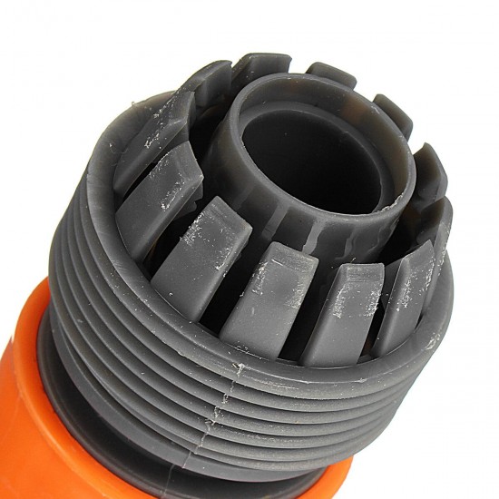 10Pcs Orange 3/4'' Garden Joiner Quick Connect Adapter Water Hose Pipe Washing