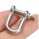 10Pcs Stainless Steel 316 D Ring Anchor Shackle Screw Pin for Paracord Bracelets 10Pcs Stainless Steel 316 D Ring Anchor Shackle Screw Pin for Paracord Bracelets