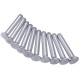 10Pcs Stainless Steel Stemball Swage Hand-Crimp Metal Post 1/8'' Cable Railing Screw