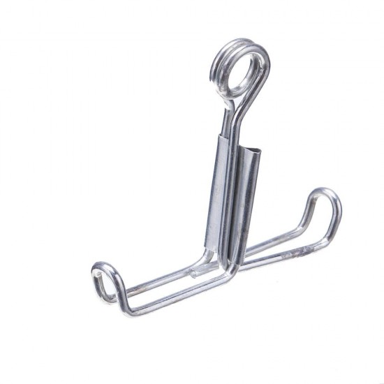 10Pcs Water Stops Clip Galvanized Material Chemical Test Latex Spring Pipe Clip 10Pcs Water Stops Clip Galvanized Material Chemical Test Latex Spring Pipe Clip
