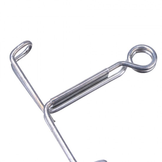 10Pcs Water Stops Clip Galvanized Material Chemical Test Latex Spring Pipe Clip 10Pcs Water Stops Clip Galvanized Material Chemical Test Latex Spring Pipe Clip
