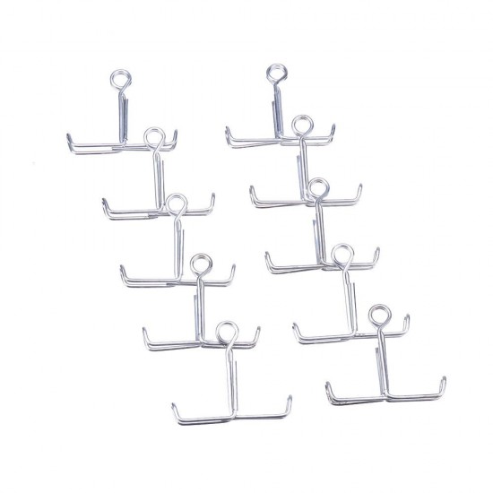 10Pcs Water Stops Clip Galvanized Material Chemical Test Latex Spring Pipe Clip 10Pcs Water Stops Clip Galvanized Material Chemical Test Latex Spring Pipe Clip