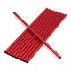 10Pcs/Set Aluminum Drinking Straw Straws Reusable Slurpee Cocktail Drinking Straw Party Supplies