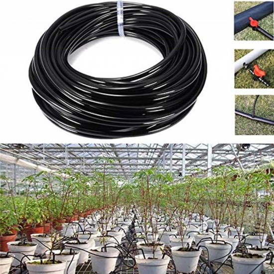 10m/15m/25m Watering Tubing PVC Hose Pipe 4/7mm Drip Irrigation Pipe Watering Sprinkler Home Garden Micro Drip
