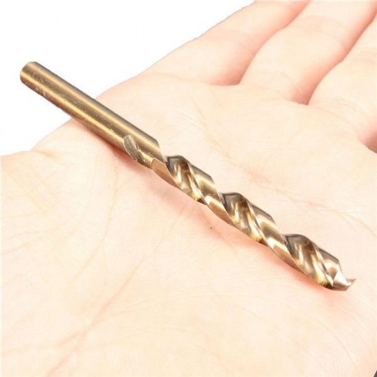 1.0mm to 8.0mm Professional Drill Bits HSS-Co Cobalt Various Sizes Metal Plastic Wood