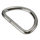 10pcs Metal Silver D Rings Chrome For Webbing Strapping Craft Belt Purse Bags
