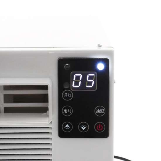 1100W Air Conditioner Cooling Heating Timer Lighting Dehumidification USB Charge