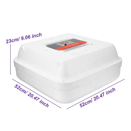 110/220V 70Pcs Eggs Incubator Fully Automatic Egg Hatcher Machine LED Turner Chicken Duck 110/220V 70Pcs Eggs Incubator Fully Automatic Egg Hatcher Machine LED Turner Chicken Duck