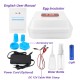 110/220V 70Pcs Eggs Incubator Fully Automatic Egg Hatcher Machine LED Turner Chicken Duck 110/220V 70Pcs Eggs Incubator Fully Automatic Egg Hatcher Machine LED Turner Chicken Duck