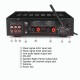 110V-240V Amplifier 89dBn for Car Home EU/US/AU