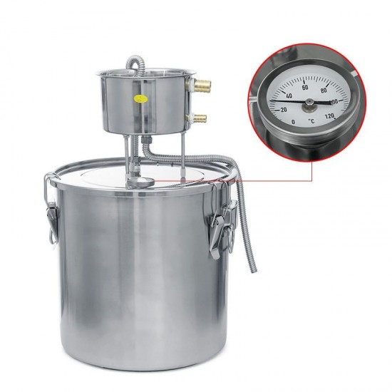 11/22/35L Alcohol Water Distiller Stainless Fruit Liquor Making Tool Alcohol Making Machine Household Bar Sets 11/22/35L Alcohol Water Distiller Stainless Fruit Liquor Making Tool Alcohol Making Machine Household Bar Sets