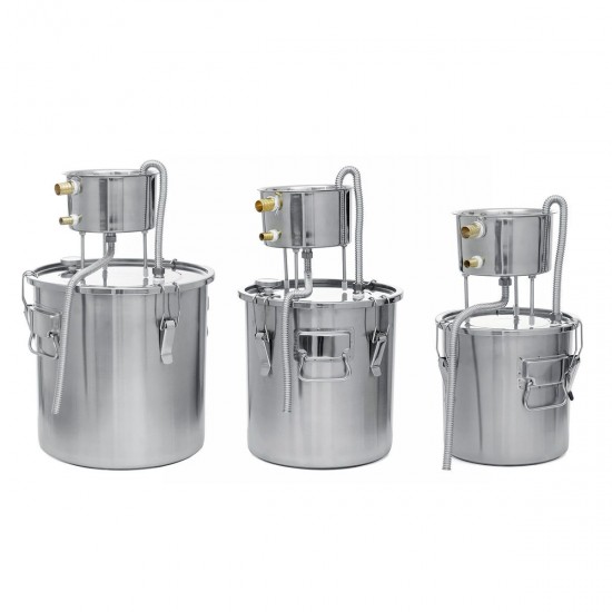 11/22/35L Alcohol Water Distiller Stainless Fruit Liquor Making Tool Alcohol Making Machine Household Bar Sets 11/22/35L Alcohol Water Distiller Stainless Fruit Liquor Making Tool Alcohol Making Machine Household Bar Sets