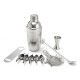 11Pcs Stainless Steel Cocktail Shaker Mixer Martini Spirits Muddler Pourer Strainer Bartender Set