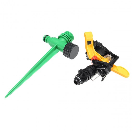 1/2'' 360° Rotary Plastic Irrigation Sprayer Sprinkler For Home Garden Yard Lawn 1/2'' 360° Rotary Plastic Irrigation Sprayer Sprinkler For Home Garden Yard Lawn