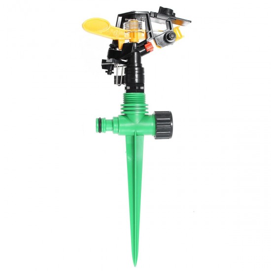 1/2'' 360° Rotary Plastic Irrigation Sprayer Sprinkler For Home Garden Yard Lawn