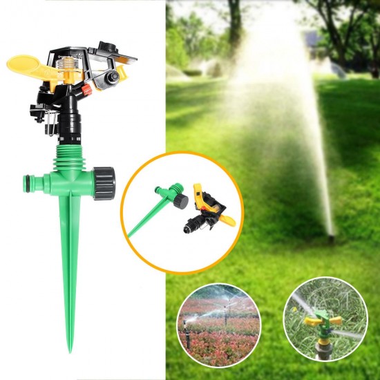 1/2'' 360° Rotary Plastic Irrigation Sprayer Sprinkler For Home Garden Yard Lawn 1/2'' 360° Rotary Plastic Irrigation Sprayer Sprinkler For Home Garden Yard Lawn