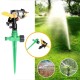 1/2'' 360° Rotary Plastic Irrigation Sprayer Sprinkler For Home Garden Yard Lawn