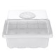 12 Cells Grain Trays Grainling Starter Tray Humidity Adjustable Plant Starting Kit With Dome And Base Greenhouse Grow Set Mini Propagator For Grains Growing 12 Cells Grain Trays Grainling Starter Tray Humidity Adjustable Plant Starting Kit With Dome And Base Greenhouse Grow Set Mini Propagator For Grains Growing