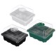 12 Cells Grain Trays Grainling Starter Tray Humidity Adjustable Plant Starting Kit With Dome And Base Greenhouse Grow Set Mini Propagator For Grains Growing 12 Cells Grain Trays Grainling Starter Tray Humidity Adjustable Plant Starting Kit With Dome And Base Greenhouse Grow Set Mini Propagator For Grains Growing