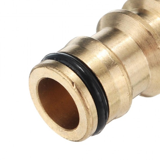 1/2'' Copper Nipple Straight Connector Garden Water Hose Repair Quick Connect Irrigation Pipe Connection Fittings Car Wash Adapter 1/2'' Copper Nipple Straight Connector Garden Water Hose Repair Quick Connect Irrigation Pipe Connection Fittings Car Wash Adapter