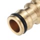 1/2'' Copper Nipple Straight Connector Garden Water Hose Repair Quick Connect Irrigation Pipe Connection Fittings Car Wash Adapter