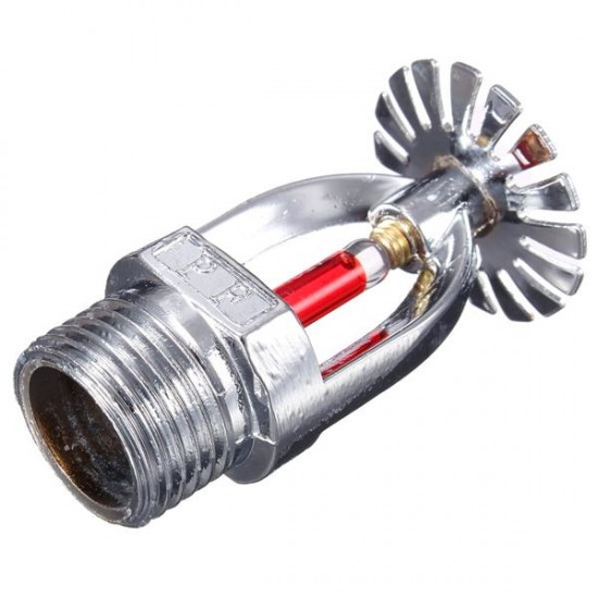 1/2 Inch 68°Pendent Fire Sprinkler Sprayer Head Brass For Fire Extinguishing System Protection