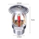 1/2 Inch 68°Upright Fire Sprinkler Head For Fire Extinguishing System Protection