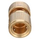 1/2 Inch Brass Water Tap Hose Pipe Connector Quick Hose Coupler Adapter with Water Stop